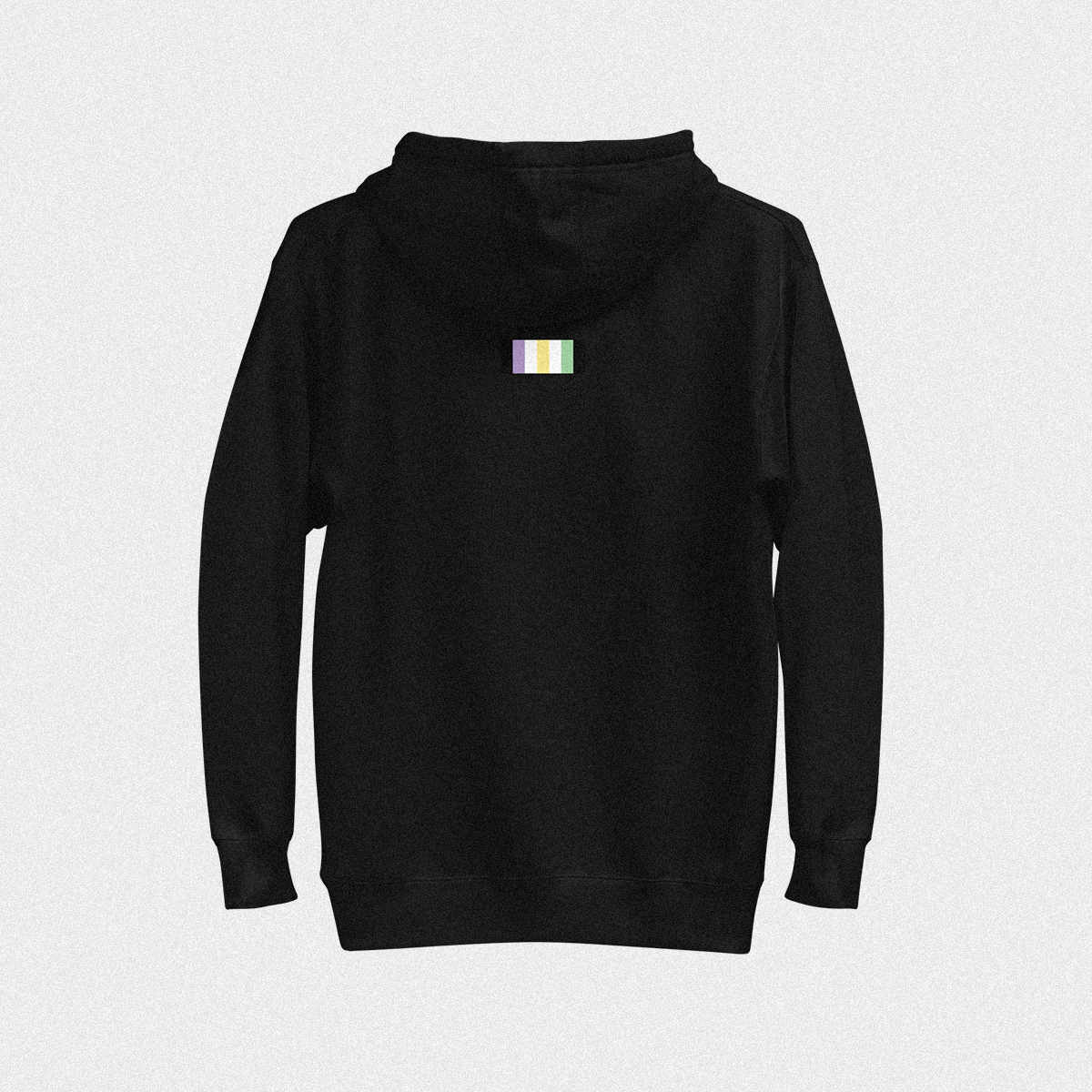 iconic hoodie black