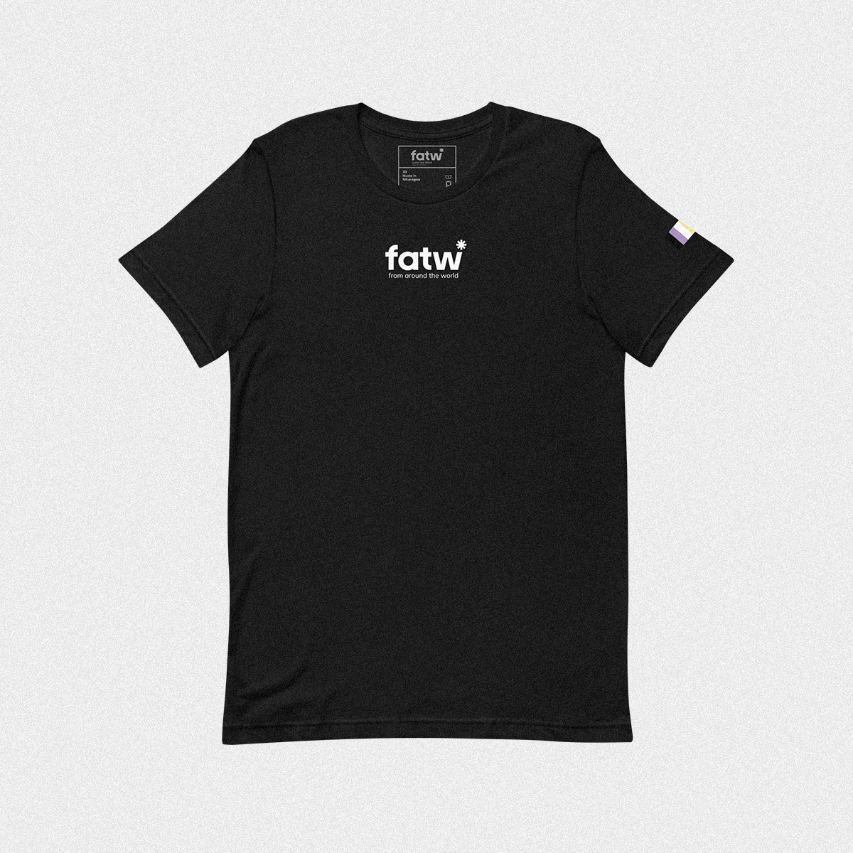 iconic tee black