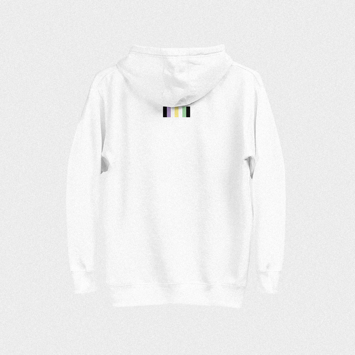 iconic hoodie white