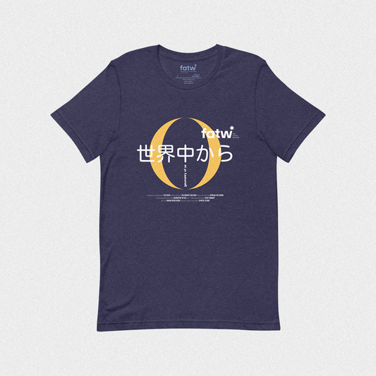 geometry of us tee navy