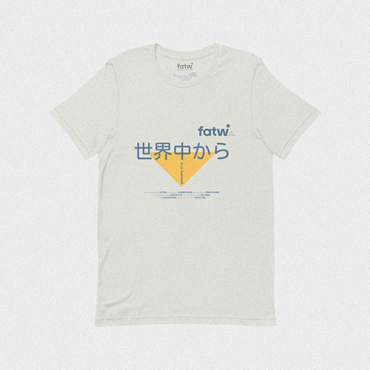 geometry of us tee silver