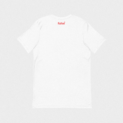 geometry of us tee white